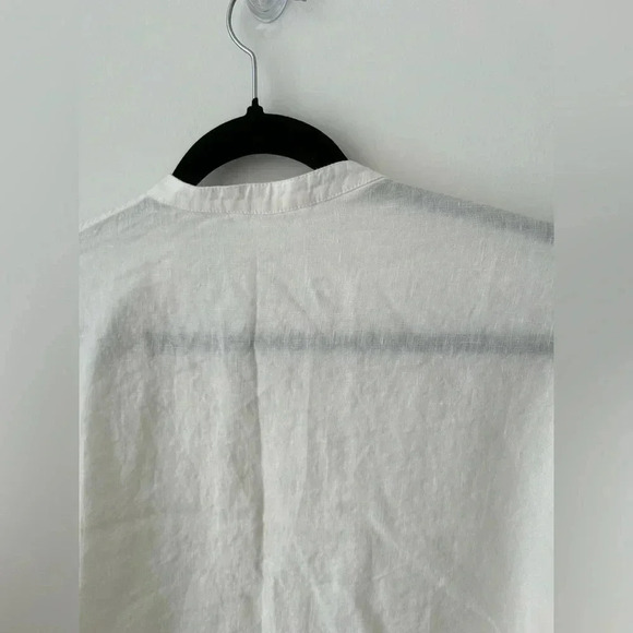 Ludia  k. 100% linen oversized white tunic - Picture 12 of 13